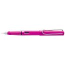 LAMY safari Patronenfüller pink hochglänzend M...