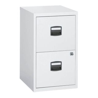 BISLEY Home PFA 2 Hängeregistraturschrank verkehrsweiß 2 Schubladen 41,3 x 40,0 x 67,2 cm, 1 St.