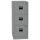 BISLEY Home PFA 3 Hängeregistraturschrank silber 3 Schubladen 41,3 x 40,0 x 101,5 cm, 1 St.