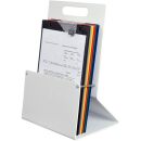 EICHNER Tischprospekthalter grau DIN A4 27,0 x 19,0 x...