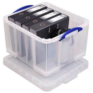 Really Useful Box Aufbewahrungsbox 42,0 l transparent 52,0 x 44,0 x 31,0 cm