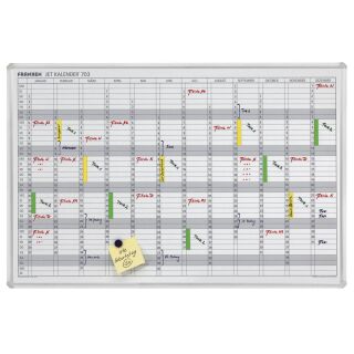 FRANKEN JetKalender® 703 Jahresplaner, Monatseinteilung 90,0 x 60,0 cm