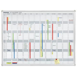 FRANKEN JetKalender® 1203 Jahresplaner, Monatseinteilung 120,0 x 90,0 cm