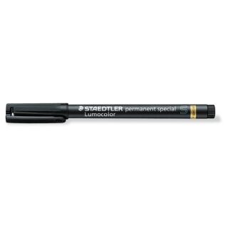 STAEDTLER Lumocolor special Folienstift schwarz 0,4 mm permanent, 1 St.
