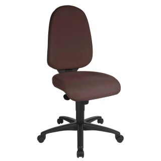 Topstar Bürostuhl Syncro Pro 5, S500 G08 Stoff braun, Gestell schwarz