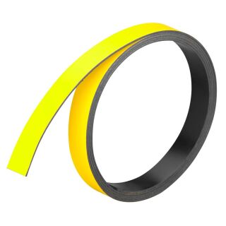 FRANKEN Magnetband gelb 1,0 cm x 1,0 m, 1 St.