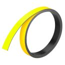 FRANKEN Magnetband gelb 1,0 cm x 1,0 m, 1 St.