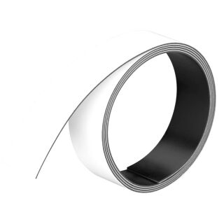 FRANKEN Magnetband weiß 2,0 cm x 1,0 m, 1 St.
