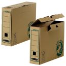 20 Bankers Box Archivboxen Earth Series 80mm A4 braun 8,0...