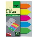 SIGEL Haftmarker Pfeile mit Clip Haftmarker farbsortiert...