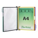 tarifold Wand-Sichttafelsystem 414159 DIN A4 farbsortiert...
