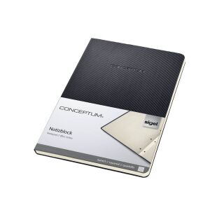 SIGEL Briefblock Conceptum® gelocht DIN A5 kariert, 1 Block