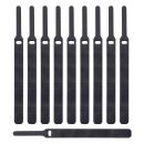 LABEL THE CABLE Klettkabelbinder BASIC STRAPS schwarz...