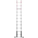 Hailo Teleskopleiter FLEXLINE silber 11 Sprossen, H:...