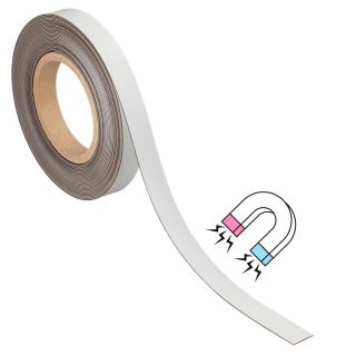 MAUL Magnetband weiß 2,0 x 1000,0 cm