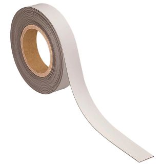 MAUL Magnetband weiß 3,0 x 1000,0 cm