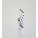 MAUL Magnete silber, Metall Ø 1,0 x 1,0 cm, 4 St.