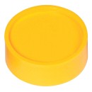 10 MAUL Magnete gelb Ø 3,4 x 1,4 cm