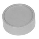 MAUL Magnete grau, Kunststoff Ø 3,4 x 1,4 cm, 10 St.