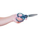 Pelikan Linkshänder-Papierschere griffix® blau-hellblau 14,0 cm