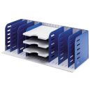 styro Sortierstation styrorac grau/blau mit 7 Fächern