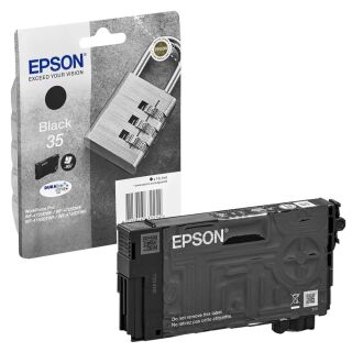 EPSON 35 / T3581 (Vorhängeschloss) schwarz Druckerpatrone