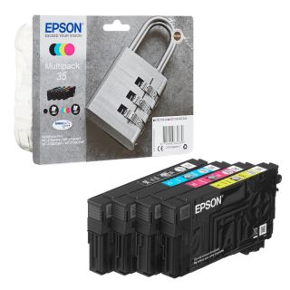 EPSON 35 / T3586  schwarz, cyan, magenta, gelb Druckerpatronen, 4er-Set