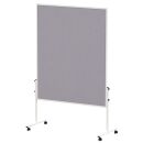 MAUL Moderationswand MAULsolid 120,0 x 150,0 cm grau
