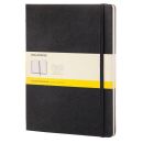 MOLESKINE Notizbuch Classic Collection fester Einband ca. DIN A4 kariert, schwarz Hardcover 192 Seiten, 1 St.