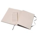 MOLESKINE Notizbuch Classic Collection fester Einband ca. DIN A4 kariert, schwarz Hardcover 192 Seiten, 1 St.