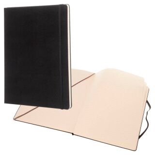 MOLESKINE Notizbuch Classic Collection fester Einband ca. DIN A4 liniert, schwarz Hardcover 192 Seiten, 1 St.