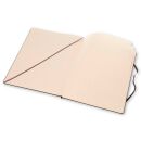 MOLESKINE Notizbuch Classic Collection fester Einband ca. DIN A4 liniert, schwarz Hardcover 192 Seiten, 1 St.