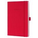SIGEL Notizbuch Conceptum® ca. DIN A5 kariert, rot Hardcover 194 Seiten, 1 St.