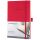 SIGEL Notizbuch Conceptum® ca. DIN A5 kariert, rot Hardcover 194 Seiten, 1 St.