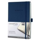 SIGEL Notizbuch Conceptum® ca. DIN A5 kariert, blau...