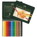 FABER-CASTELL POLYCHROMOS Buntstifte farbsortiert, 24 St.