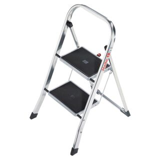 Hailo Klapptritt K70 StandardLine silber 2 Stufen, H: 83,0 cm