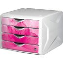 helit Schubladenbox the chameleon  himbeer H6129626, DIN...