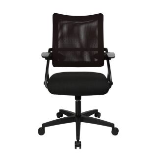 Topstar Bürostuhl New Smove, DS100A T200 Stoff schwarz, Gestell schwarz