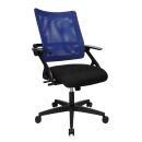 Topstar Bürostuhl New Smove, DS100A T208 Stoff blau,...