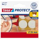 tesa Protect® Filzgleiter Kunststoff Ø 2,6 cm,...