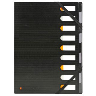 Exacompta Ordnungsmappe Exactive 9 Fächer schwarz, 1 St.