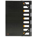 Exacompta Ordnungsmappe Exactive 9 Fächer schwarz, 1...