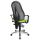 Topstar Bürostuhl Point 60 Netz Plus, G050 Stoff grün, Gestell chrom