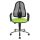 Topstar Bürostuhl Point 60 Netz Plus, G050 Stoff grün, Gestell chrom