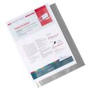LEITZ Prospekthüllen 4797 DIN A4 transparent genarbt...