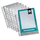 LEITZ Prospekthüllen 4795 DIN A5 transparent genarbt...