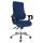 Topstar Bürostuhl Sitness 55, SD69X L58 Stoff blau, Gestell chrom