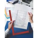 LEITZ Sichthüllen Desk Free 4080 DIN A4 glasklar glatt 0,15 mm, 6 St.