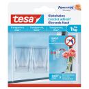 tesa Klebehaken für max. 1,0 kg, 2,0 x 5,5 cm, 2 St.